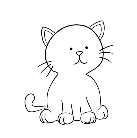 Gato gordo para colorear - Sr Bigotes de Gatos: Dibujar y Colorear Fácil, dibujos de Bigotes De Gato, como dibujar Bigotes De Gato para colorear