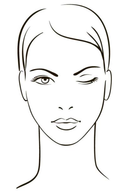 Bocetos de rostros para maquillar - Imagui: Aprende como Dibujar Fácil con este Paso a Paso, dibujos de Bocetos De Rostros, como dibujar Bocetos De Rostros para colorear