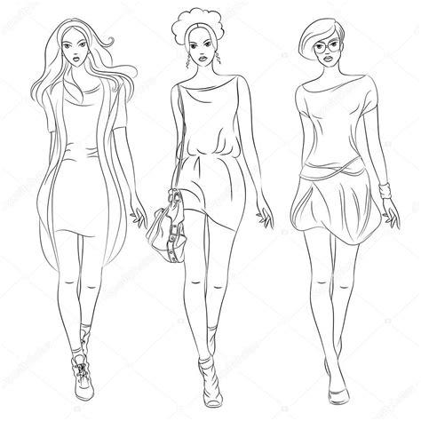 modelos fashion - Resultados de - Yahoo España en la: Dibujar Fácil, dibujos de Bocetos Para Diseñar Ropa, como dibujar Bocetos Para Diseñar Ropa paso a paso para colorear