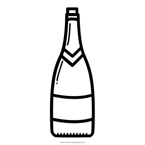 Dibujo De Botella De Vino Para Colorear - Ultra Coloring Pages: Aprende como Dibujar y Colorear Fácil con este Paso a Paso, dibujos de Botella De Vino, como dibujar Botella De Vino para colorear e imprimir
