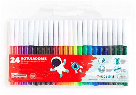 24 rotuladores colores en Zande-phondex - Colorear: Dibujar y Colorear Fácil, dibujos de Burbujas Con Rotuladores, como dibujar Burbujas Con Rotuladores paso a paso para colorear