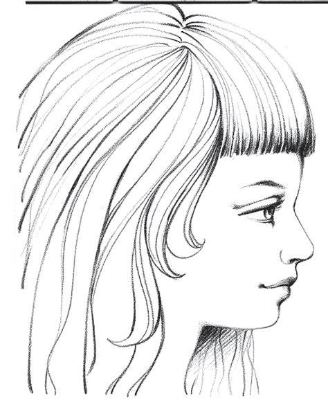 Dibujo de nariz de niña - Imagui: Aprender a Dibujar y Colorear Fácil, dibujos de Cabello De Perfil, como dibujar Cabello De Perfil paso a paso para colorear