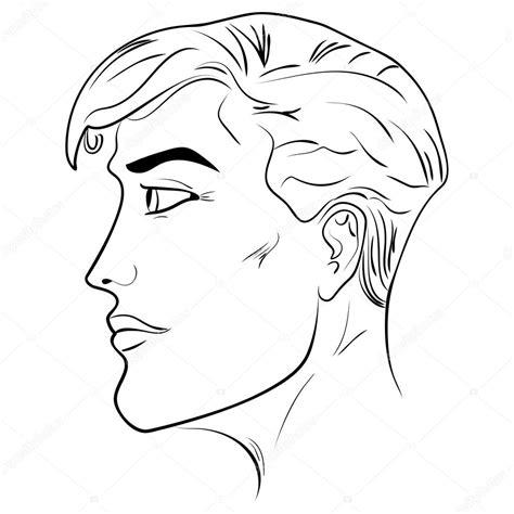 Imágenes: perfiles de caras humanas | Perfil lateral de: Aprende a Dibujar Fácil con este Paso a Paso, dibujos de Cabezas De Lado, como dibujar Cabezas De Lado para colorear
