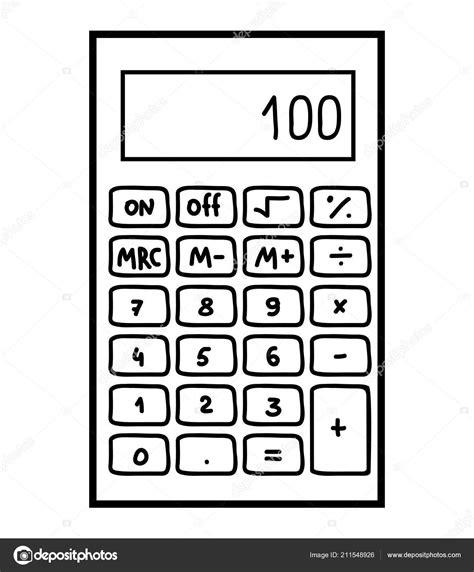 Libro de colorear para niños. calculadora | Calculadora: Dibujar Fácil con este Paso a Paso, dibujos de Calculadora, como dibujar Calculadora para colorear e imprimir