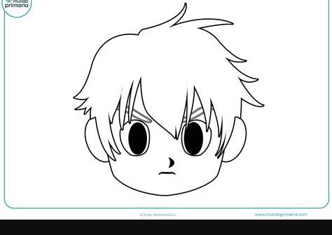 Dibujos Manga y Anime para Colorear Imprimir Gratis: Aprender como Dibujar y Colorear Fácil con este Paso a Paso, dibujos de Cara De Anime, como dibujar Cara De Anime para colorear e imprimir