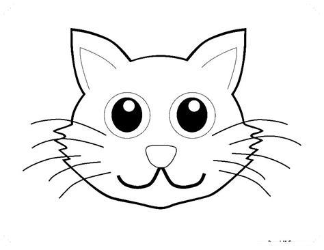 Dibujos De Gatos Para Colorear - Totalmente Gratis: Dibujar y Colorear Fácil, dibujos de Cara De Gato, como dibujar Cara De Gato para colorear