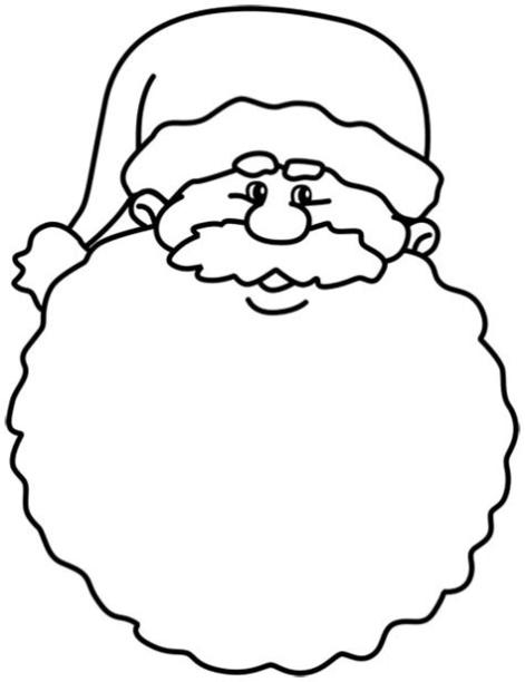 Caras de Papá Noel para pintar | Colorear imágenes: Dibujar y Colorear Fácil, dibujos de Cara De Papa Noel, como dibujar Cara De Papa Noel para colorear e imprimir
