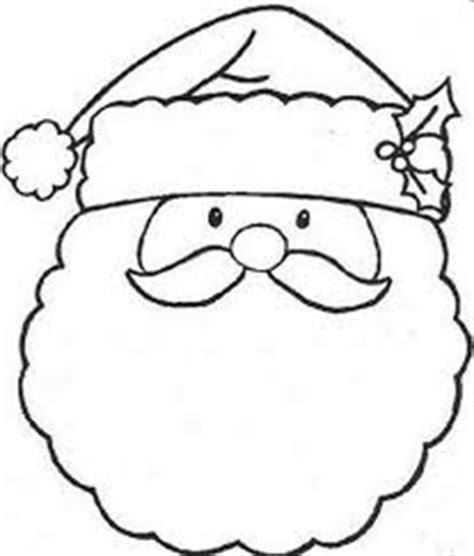 Caras de Papá Noel para pintar | Colorear imágenes: Dibujar y Colorear Fácil con este Paso a Paso, dibujos de Cara De Papa Noel, como dibujar Cara De Papa Noel para colorear