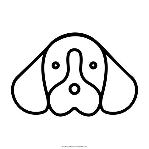 Dibujo De Cara De Perro Para Colorear - Ultra Coloring Pages: Dibujar Fácil, dibujos de Cara De Perro, como dibujar Cara De Perro para colorear e imprimir