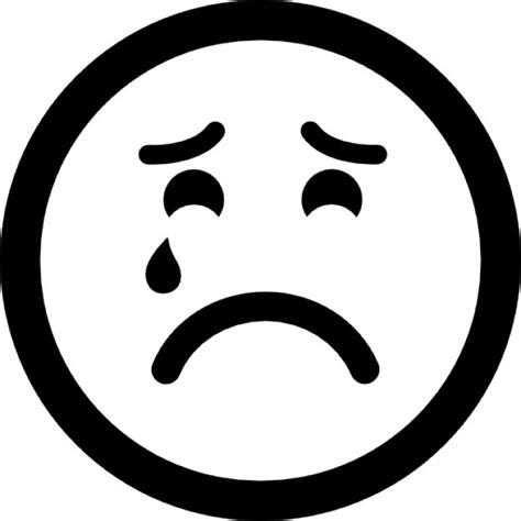 Sad suffering crying emoticon face Icons | Free Download: Dibujar y Colorear Fácil, dibujos de Caras Triste Alegre Llorando, como dibujar Caras Triste Alegre Llorando para colorear