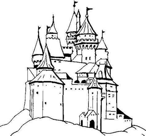 Castillo Medieval Para Colorear | Castillos dibujos: Dibujar y Colorear Fácil con este Paso a Paso, dibujos de Castillos Medievales, como dibujar Castillos Medievales para colorear