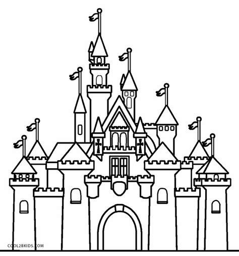 Castillos Para Colorear Para Ninos - Páginas Colorear: Dibujar y Colorear Fácil, dibujos de Castillos Para Niños, como dibujar Castillos Para Niños para colorear