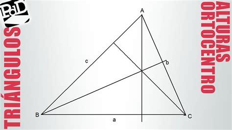 Ortocentro de un triángulo (alturas de un triángulo: Dibujar y Colorear Fácil con este Paso a Paso, dibujos de Circuncentro, como dibujar Circuncentro paso a paso para colorear