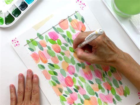 Lámina de Flores de Acuarela para Principiantes | Cristel: Aprende como Dibujar y Colorear Fácil, dibujos de Con Acuarelas Para Principiantes, como dibujar Con Acuarelas Para Principiantes para colorear