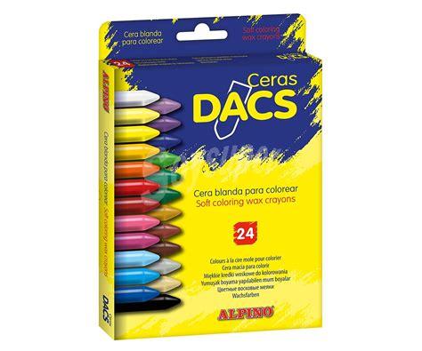 Alpino Ceras blandas para colorear Dacs 24 unidades: Dibujar y Colorear Fácil, dibujos de Con Ceras Blandas, como dibujar Con Ceras Blandas para colorear