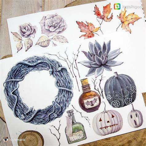 Pin by Dalton's Letters on Art | Halloween prints: Aprende como Dibujar y Colorear Fácil, dibujos de Con Gouache, como dibujar Con Gouache paso a paso para colorear
