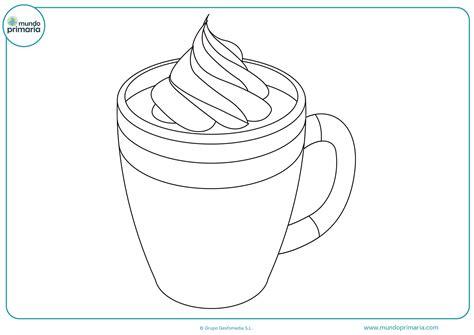 Dibujos de bebida para colorear - Mundo Primaria: Aprende como Dibujar Fácil, dibujos de Con La Espuma Del Cafe, como dibujar Con La Espuma Del Cafe para colorear e imprimir