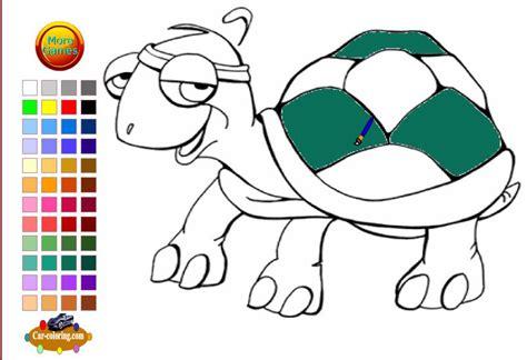 Dibujos para pintar en el ordenador animales | Tortuga: Aprender a Dibujar y Colorear Fácil, dibujos de Con Mi Pc, como dibujar Con Mi Pc paso a paso para colorear