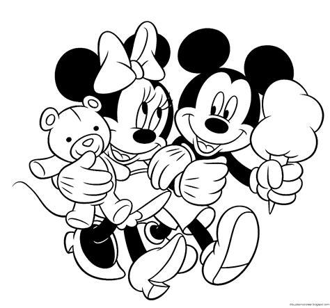 Dibujos Sin Colorear: Dibujo de Mickey y sus amigos para: Dibujar y Colorear Fácil con este Paso a Paso, dibujos de Con Mouse, como dibujar Con Mouse paso a paso para colorear