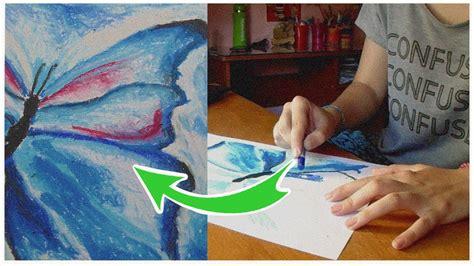 Dibujo con PASTELES al OLEO | Oil pastel drawing 🖍: Dibujar y Colorear Fácil, dibujos de Con Oil Pastel, como dibujar Con Oil Pastel paso a paso para colorear