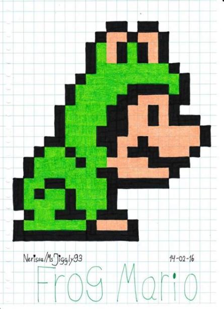 Pin de Ronja en Perler Video Games | Dibujos en cuadricula: Dibujar y Colorear Fácil, dibujos de Con Pixeles En Paint, como dibujar Con Pixeles En Paint para colorear
