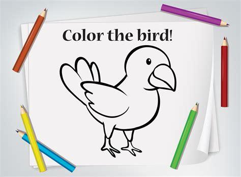 hoja para colorear de aves para colorear 1181185: Aprender como Dibujar Fácil con este Paso a Paso, dibujos de Con Pluma En Illustrator, como dibujar Con Pluma En Illustrator para colorear