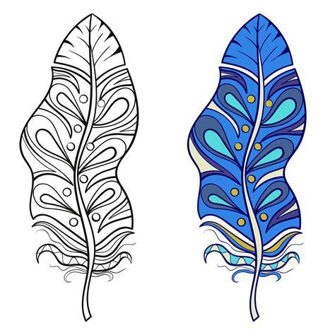 Fichas de Primaria: Plumas para colorear: Dibujar Fácil, dibujos de Con Plumilla, como dibujar Con Plumilla paso a paso para colorear
