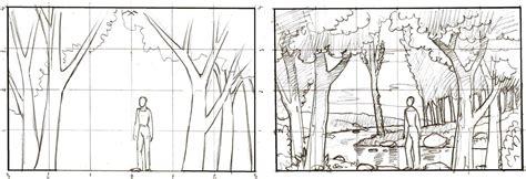 Consultorio escenográfico – Como hacer un bosque con un: Dibujar y Colorear Fácil con este Paso a Paso, dibujos de Con Profundidad, como dibujar Con Profundidad paso a paso para colorear
