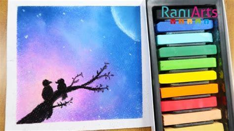 Paisajes Para Pintar Con Tiza Pastel Dibujos Colorear: Aprende a Dibujar y Colorear Fácil, dibujos de Con Tizas Pastel, como dibujar Con Tizas Pastel paso a paso para colorear