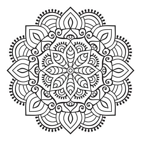Mandala para colorear y relajarse. concentrarse con tramas: Dibujar Fácil con este Paso a Paso, dibujos de Con Tramas, como dibujar Con Tramas para colorear e imprimir