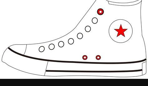 Converse para colorear - Imagui: Aprender a Dibujar Fácil con este Paso a Paso, dibujos de Converse, como dibujar Converse para colorear