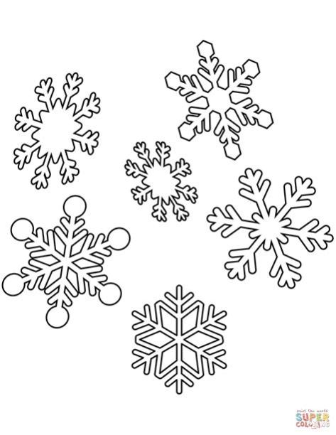 Dibujo de Copos de nieve para colorear | Dibujos para: Dibujar Fácil, dibujos de Copos De Nieve Pequeños, como dibujar Copos De Nieve Pequeños paso a paso para colorear