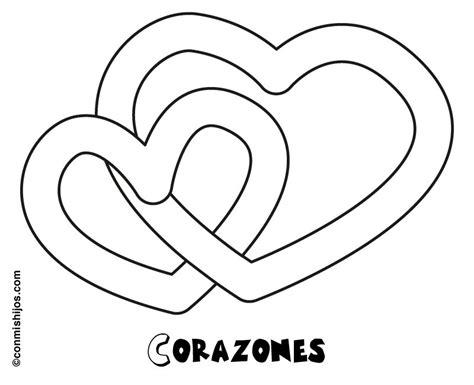 74 Corazones de amor para pintar. imprimir. descargar y: Dibujar Fácil, dibujos de Corazones Bonitos, como dibujar Corazones Bonitos para colorear