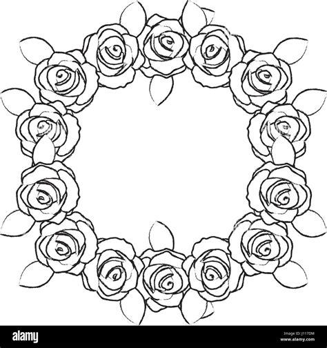 Corona De Flores Dibujo Para Colorear: Aprender a Dibujar Fácil con este Paso a Paso, dibujos de Coronas De Flores, como dibujar Coronas De Flores para colorear e imprimir