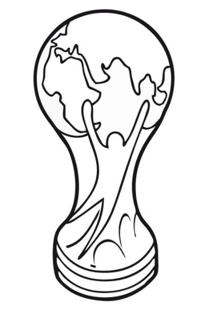 Copa del Mundo de Fútbol | World cup trophy. World cup: Dibujar Fácil, dibujos de Cosas De Futbol, como dibujar Cosas De Futbol para colorear