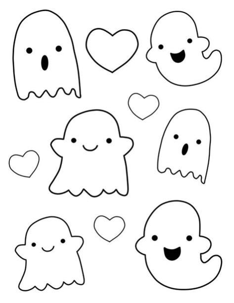 Pin su Journals: Dibujar y Colorear Fácil, dibujos de Cosas De Halloween Kawaii, como dibujar Cosas De Halloween Kawaii para colorear