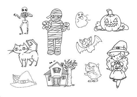 Dibujos de Halloween para colorear. imágenes halloween: Dibujar Fácil con este Paso a Paso, dibujos de Cosas De Halloween Para Niños, como dibujar Cosas De Halloween Para Niños para colorear e imprimir