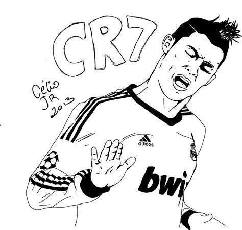 Dibujos Para Colorear Futbol Ronaldo - Impresion gratuita: Dibujar y Colorear Fácil, dibujos de Cristiano Ronaldo, como dibujar Cristiano Ronaldo para colorear e imprimir