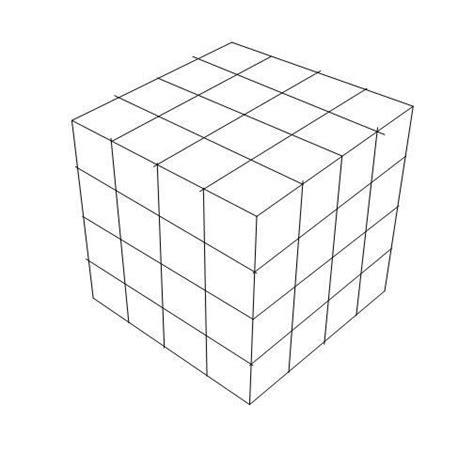 ¿Vemos la solución al problema de los cubos pintados: Dibujar Fácil con este Paso a Paso, dibujos de Cuadrado Con X, como dibujar Cuadrado Con X para colorear