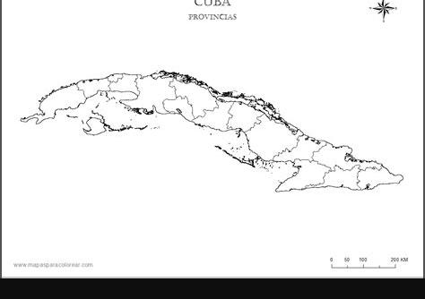 Mapas de Cuba para colorear: Dibujar Fácil con este Paso a Paso, dibujos de Cuba, como dibujar Cuba para colorear