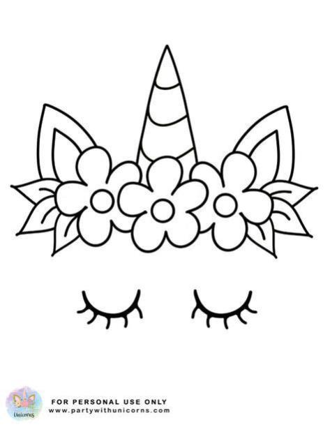 Moldes de unicornios de foamy goma eva o fieltro - Diylist: Aprende a Dibujar Fácil, dibujos de Cuerno De Unicornio, como dibujar Cuerno De Unicornio para colorear