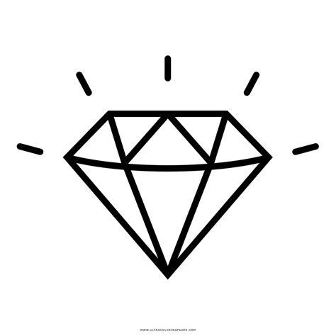 Dibujo De Diamante Para Colorear - Ultra Coloring Pages: Aprende a Dibujar Fácil, dibujos de Diamante, como dibujar Diamante para colorear e imprimir