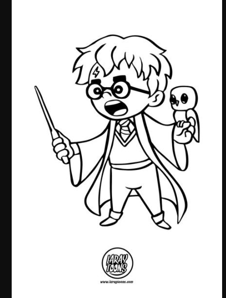 Dibujos De Harry Potter Para Colorear - Para Colorear: Dibujar Fácil, dibujos de Dibujos De Harry Potter, como dibujar Dibujos De Harry Potter para colorear e imprimir
