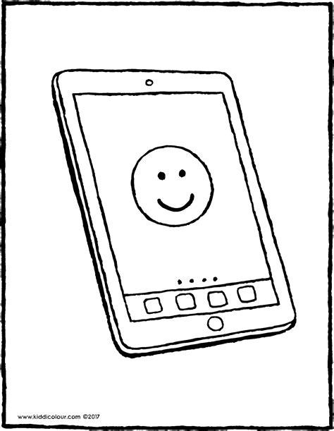 una tablet - kiddicolour: Aprender a Dibujar y Colorear Fácil con este Paso a Paso, dibujos de Digital Sin Tableta, como dibujar Digital Sin Tableta para colorear