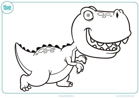 Dibujos de Dinosaurios para Colorear Imprimir y Pintar: Dibujar y Colorear Fácil con este Paso a Paso, dibujos de Dinosaurios Para Niños, como dibujar Dinosaurios Para Niños para colorear e imprimir