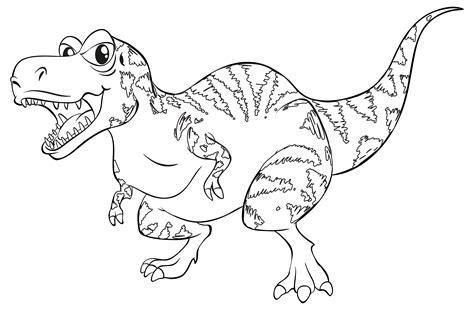 Dinosaurio Para Colorear Cuello Largo - Dibujos De: Dibujar Fácil, dibujos de Dinosaurios Rex, como dibujar Dinosaurios Rex para colorear
