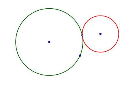 Circulos y Circunferencia: Dibujar y Colorear Fácil, dibujos de Dos Circunferencias Tangentes, como dibujar Dos Circunferencias Tangentes para colorear