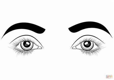 Dibujo de Ojos para colorear | Dibujos para colorear: Aprender como Dibujar Fácil con este Paso a Paso, dibujos de Dos Ojos, como dibujar Dos Ojos para colorear e imprimir