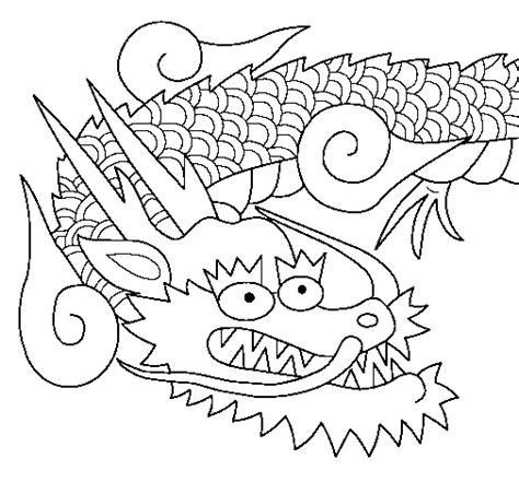 Dibujo de Dragón japones II para Colorear - Dibujos.net: Dibujar Fácil, dibujos de Dragon Japones, como dibujar Dragon Japones para colorear