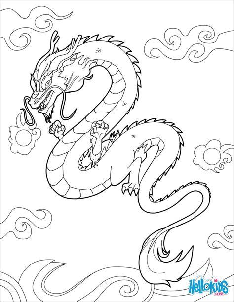 Dibujos para colorear dragon chino - es.hellokids.com: Dibujar y Colorear Fácil, dibujos de Dragones Chinos, como dibujar Dragones Chinos para colorear e imprimir